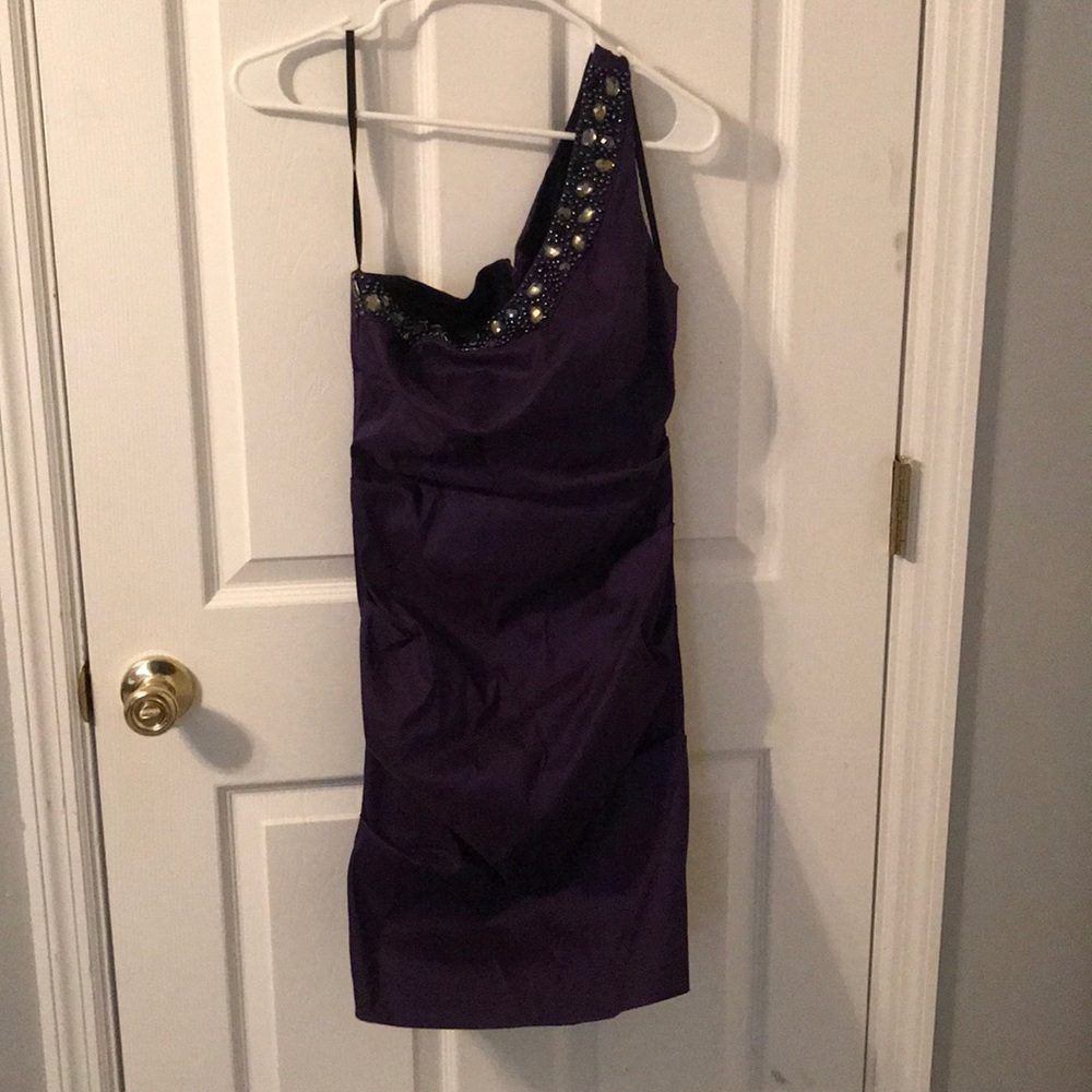 XScape evening/cocktail dress, Plum